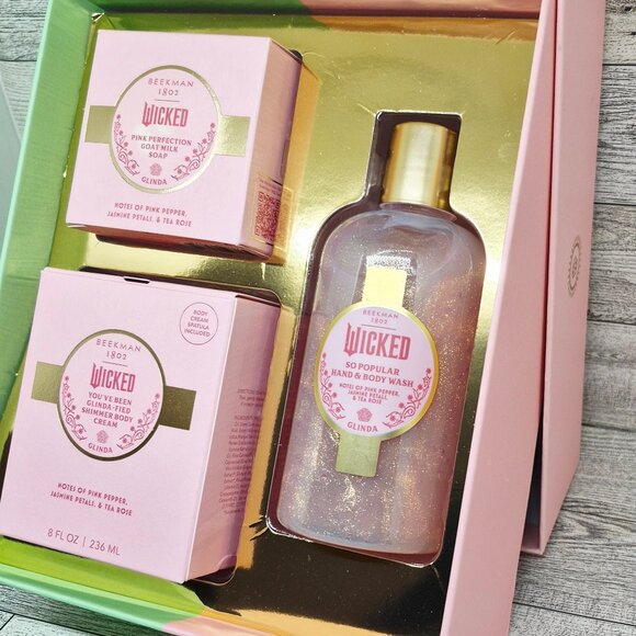 Beekman 1802 x Wicked Beautiful Body Care Gift Set GLINDA Limited Edition - Picture 4 of 12